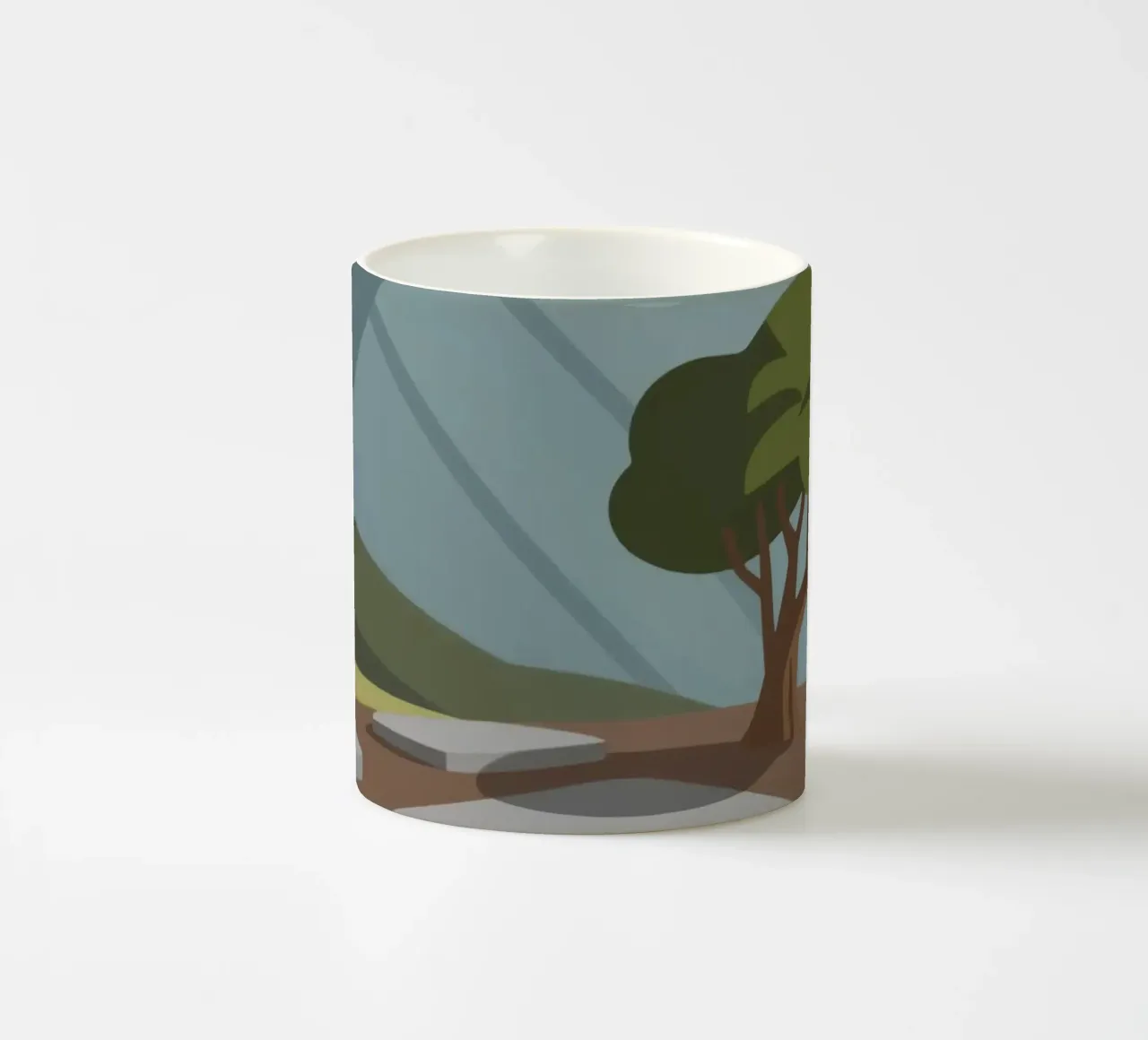 All'aperto tazza in ceramica da knowledge