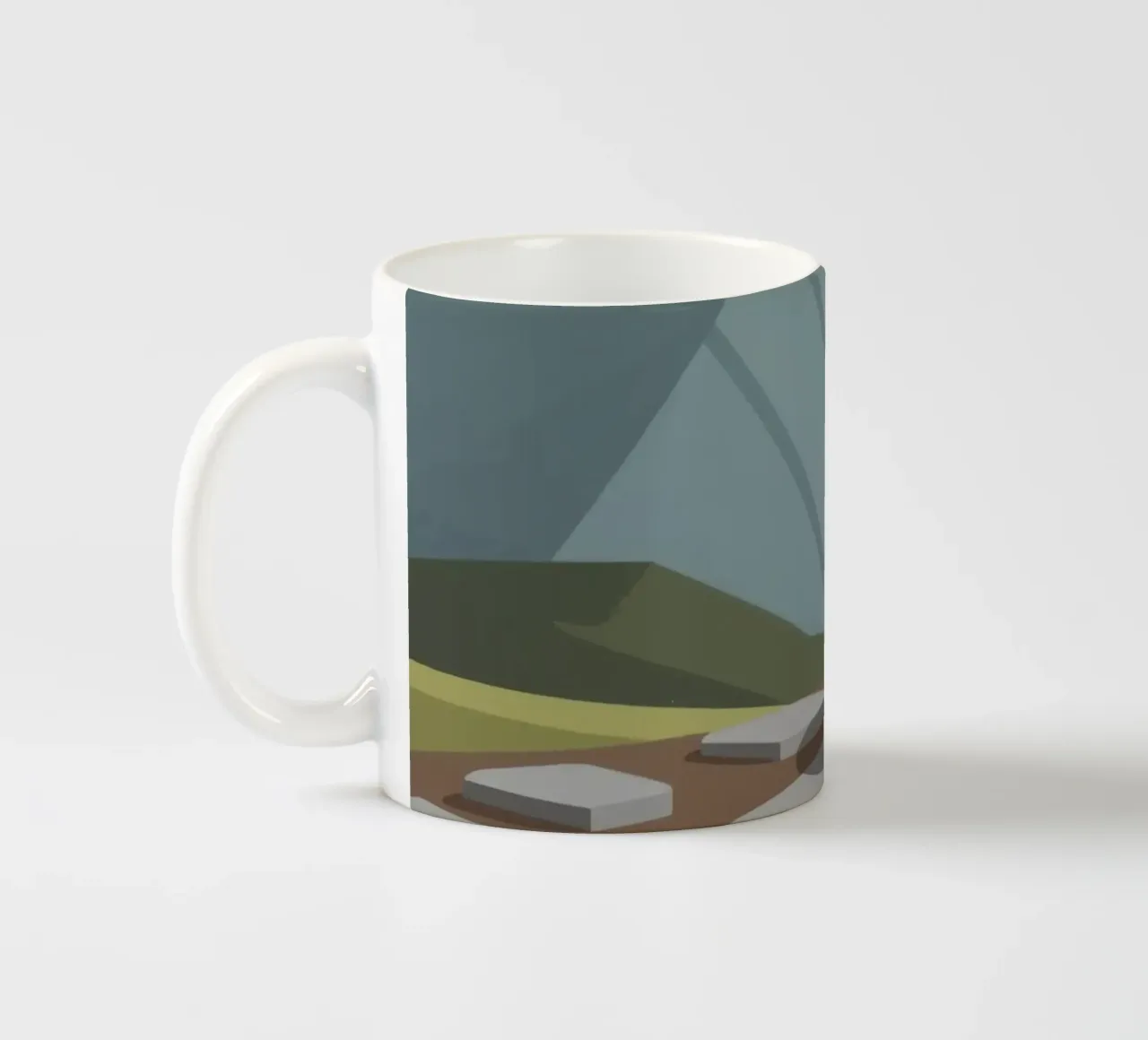 All'aperto tazza in ceramica da knowledge