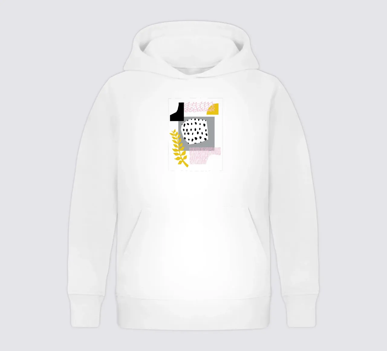 Foglie d'oro felpa bambino con cappuccio da Kim Hubball Studio