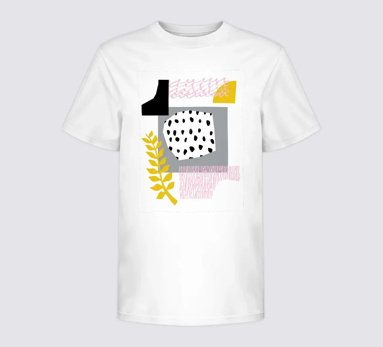 Golden Leaves kids t-shirt by Kim Hubball Studio