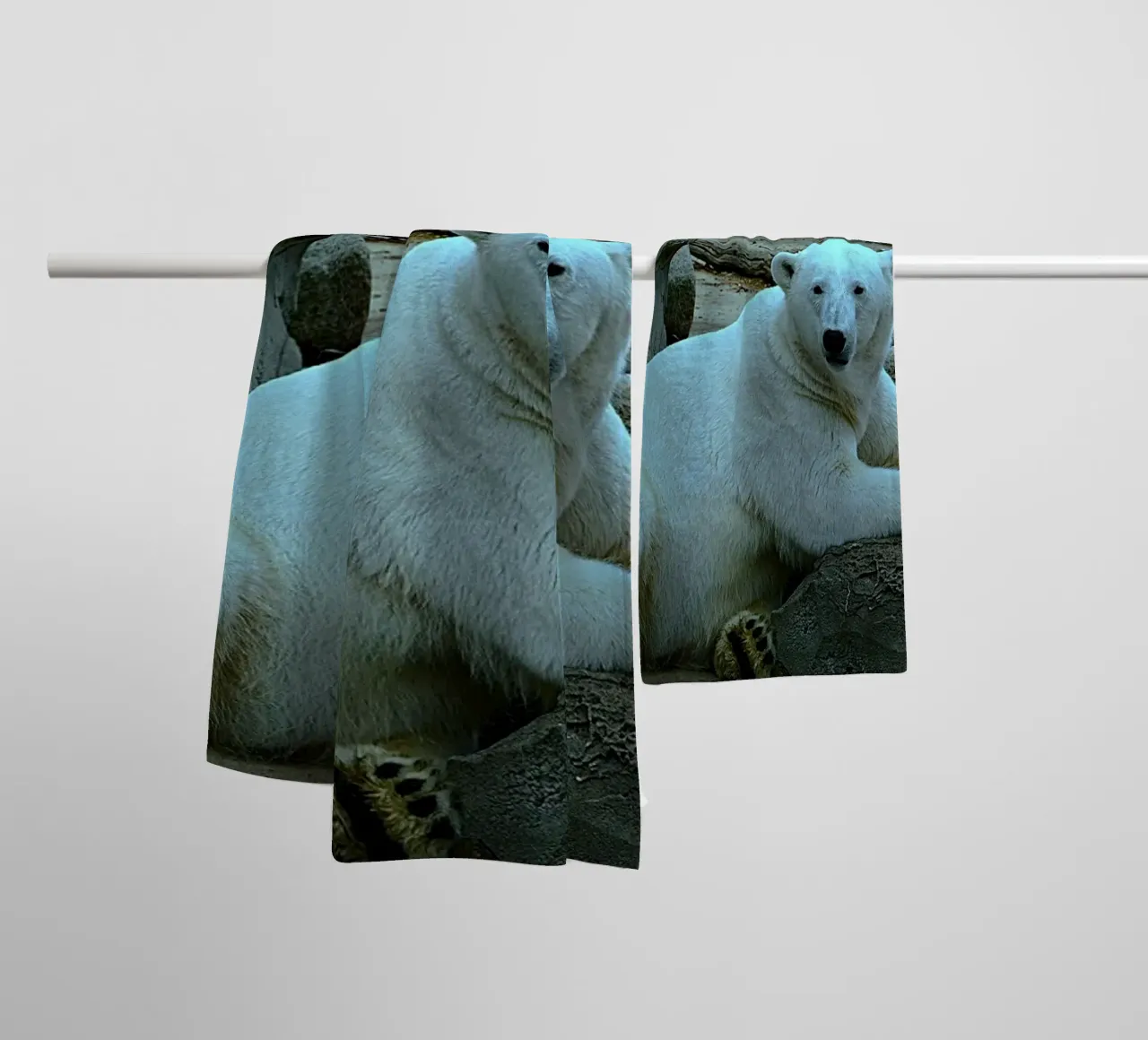 Symbol of ice power towel by Nature's Palette
