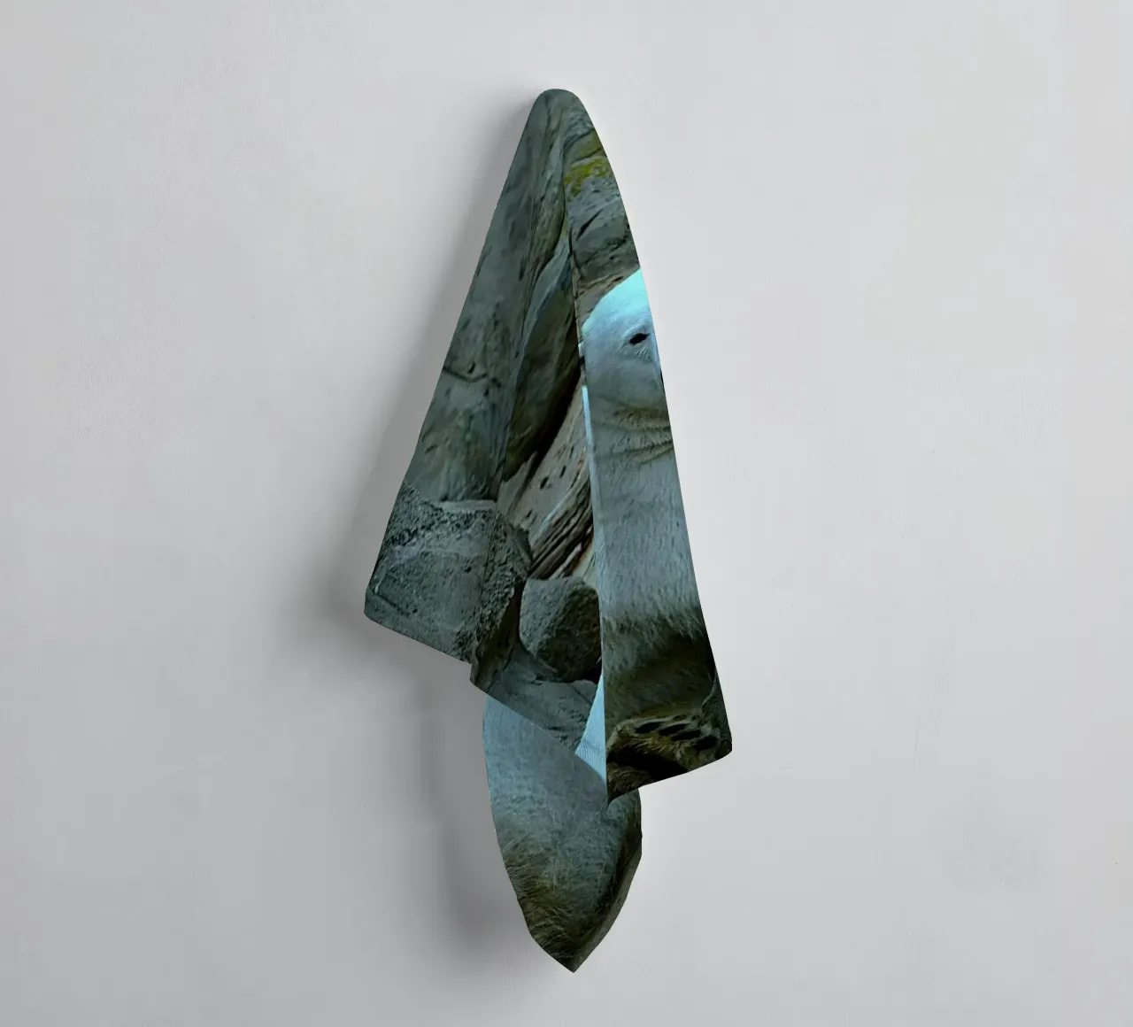Symbol of ice power towel by Nature's Palette