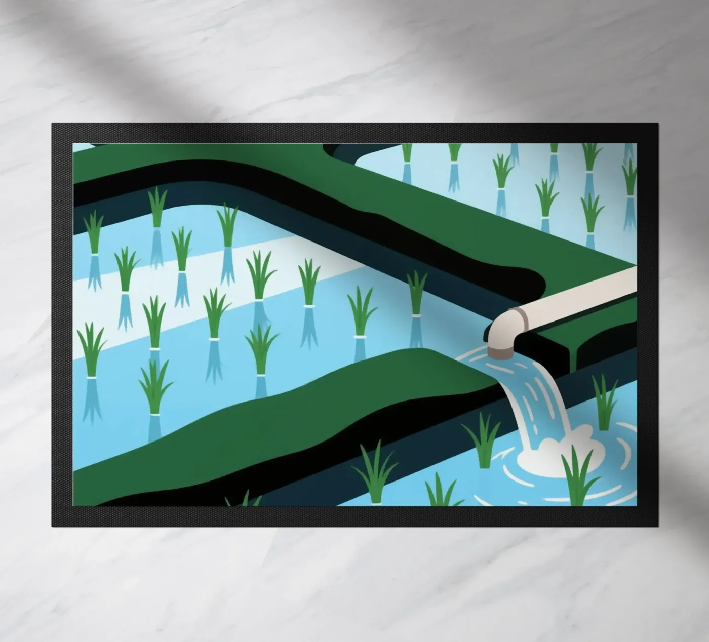 irrigation doormat by knowledge