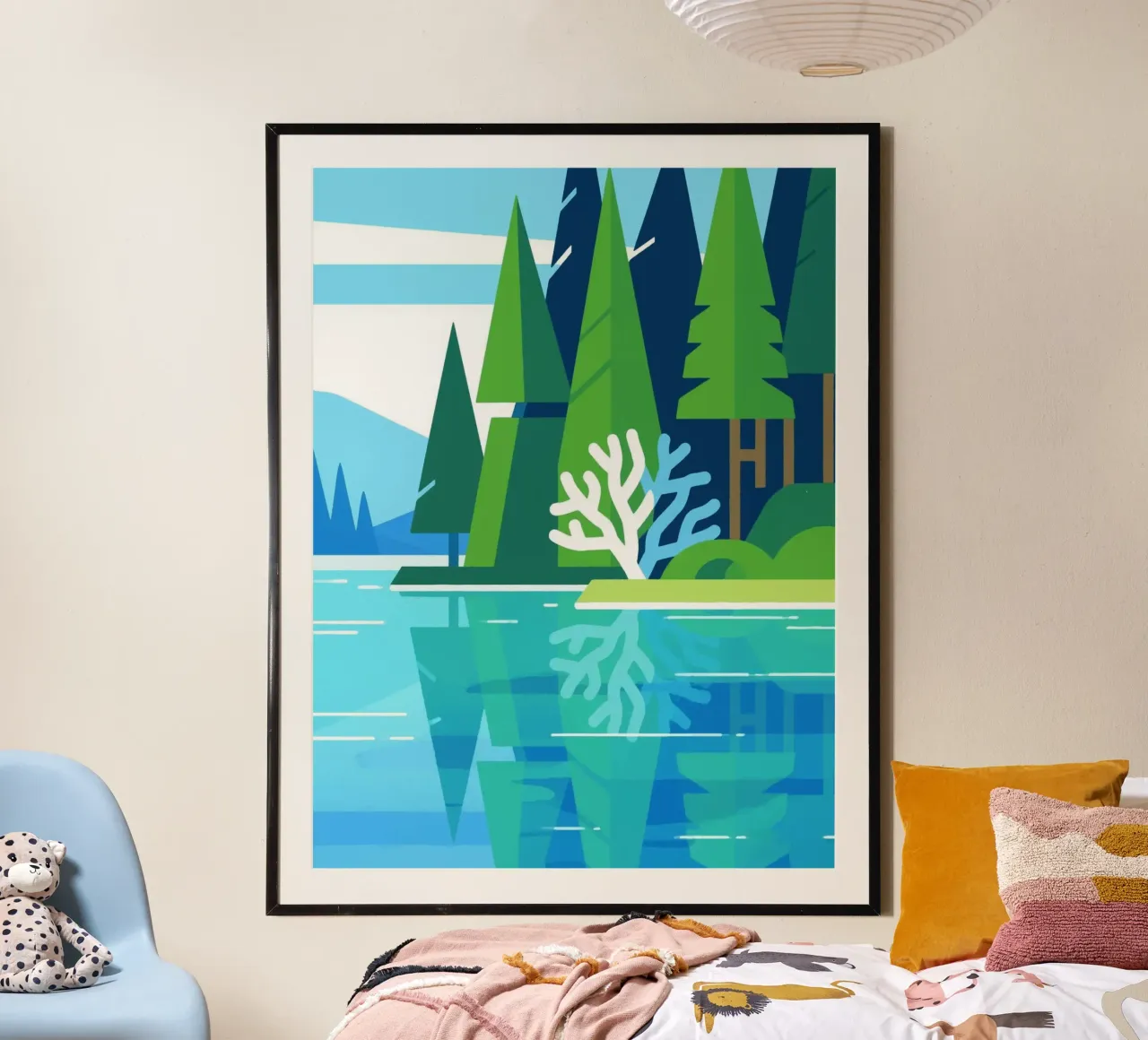 Lago poster da knowledge