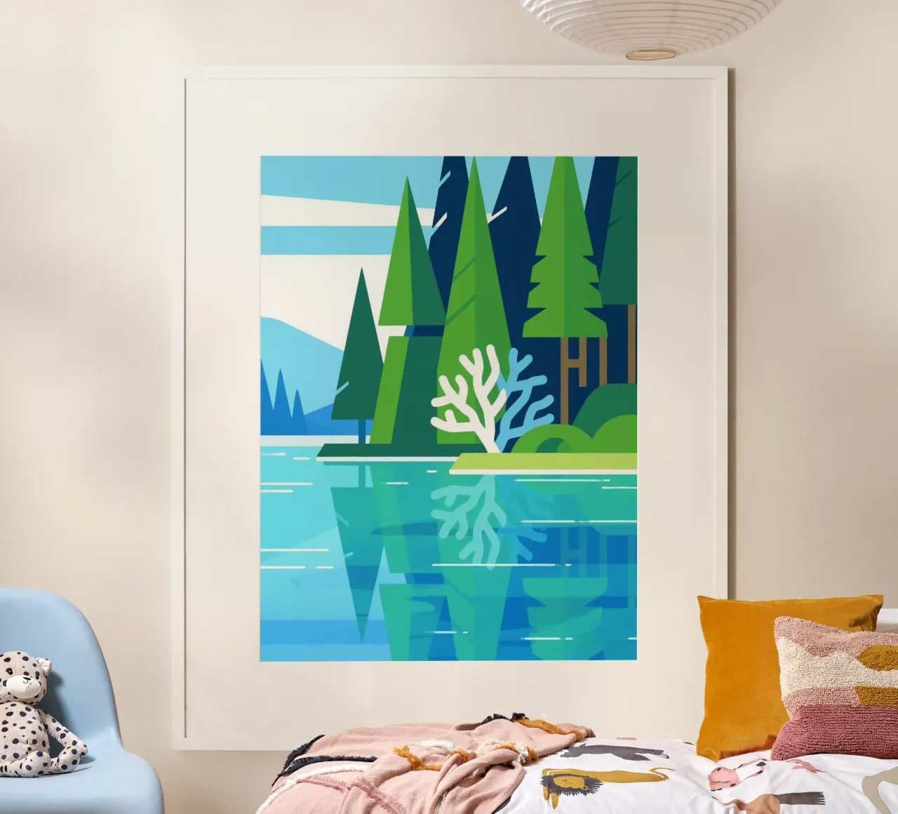 Lago poster da knowledge