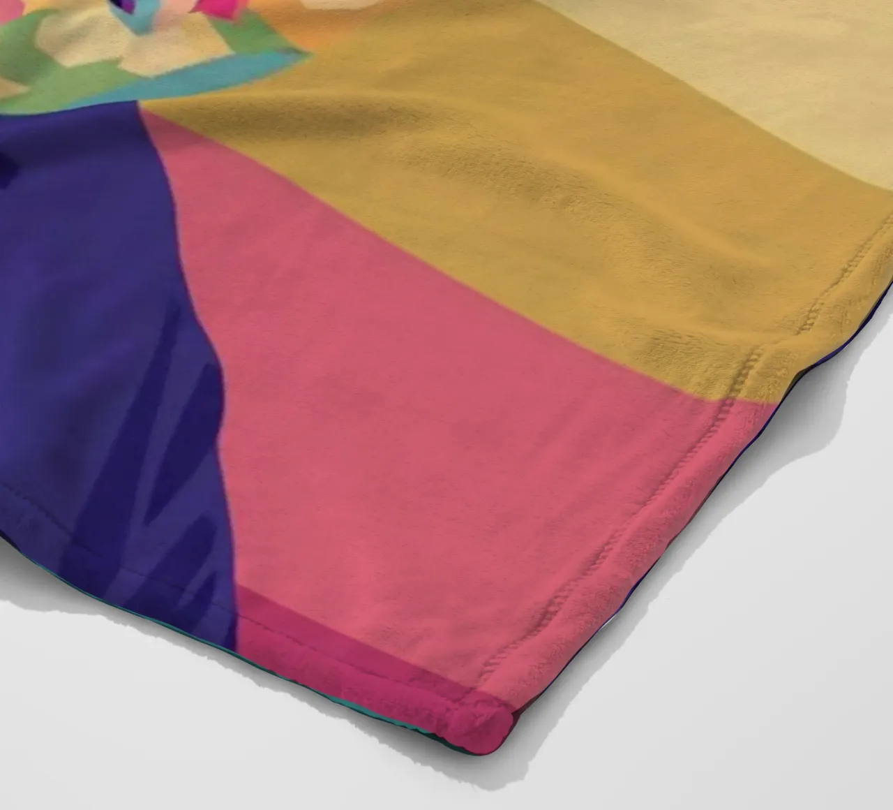 Ritratto pop art di Robin Williams coperta in pile da Hantamrata