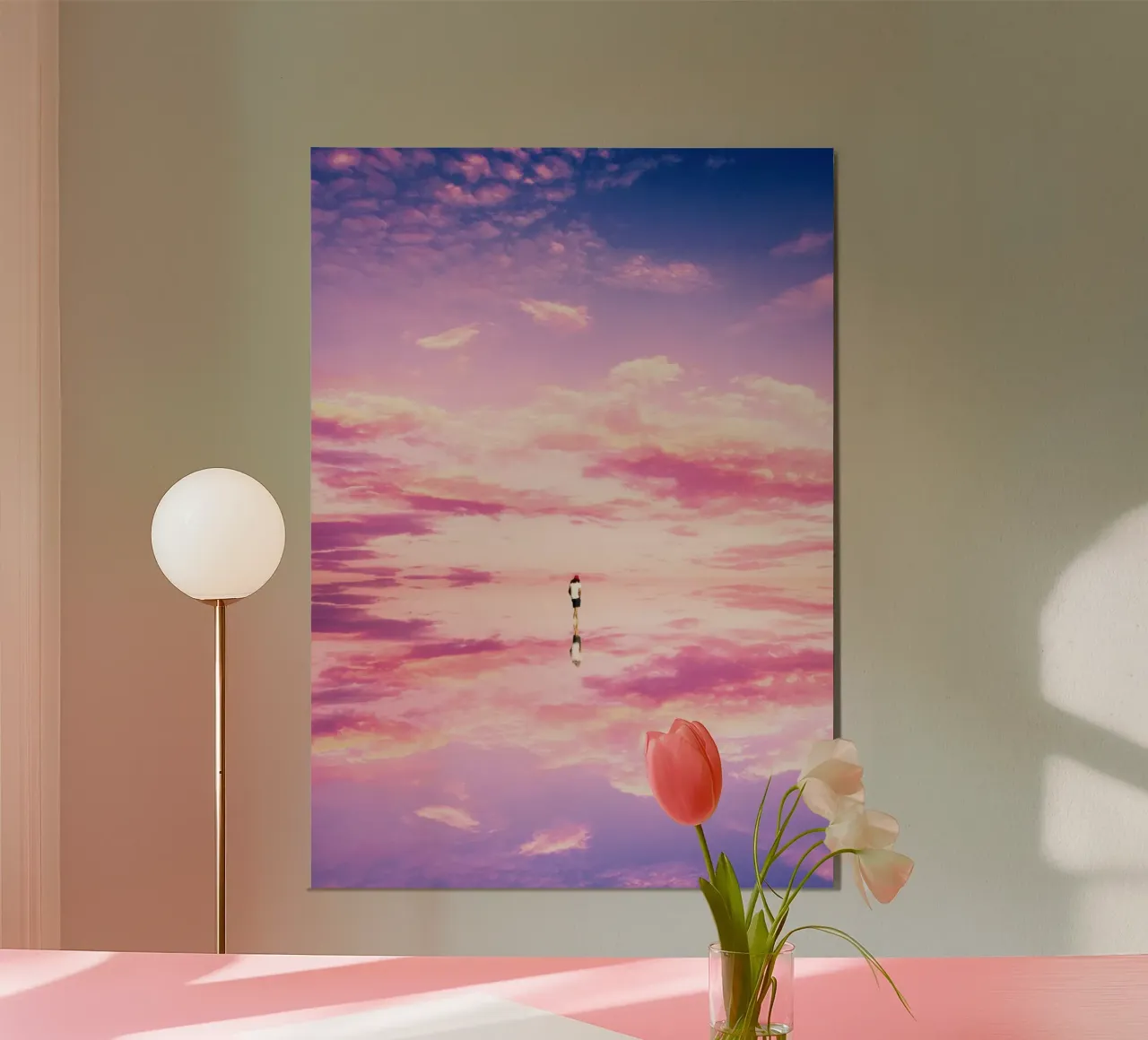 Rilassato poster con telaio in legno da arizrab