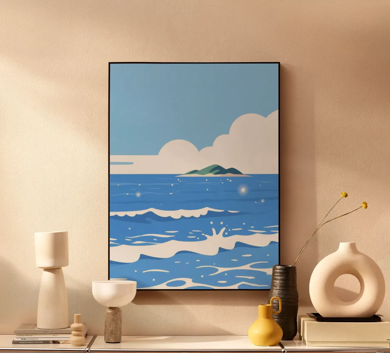 Oceano Blu plexiglass da knowledge