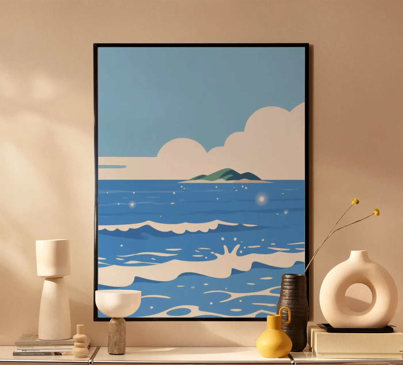 Oceano Blu poster da knowledge