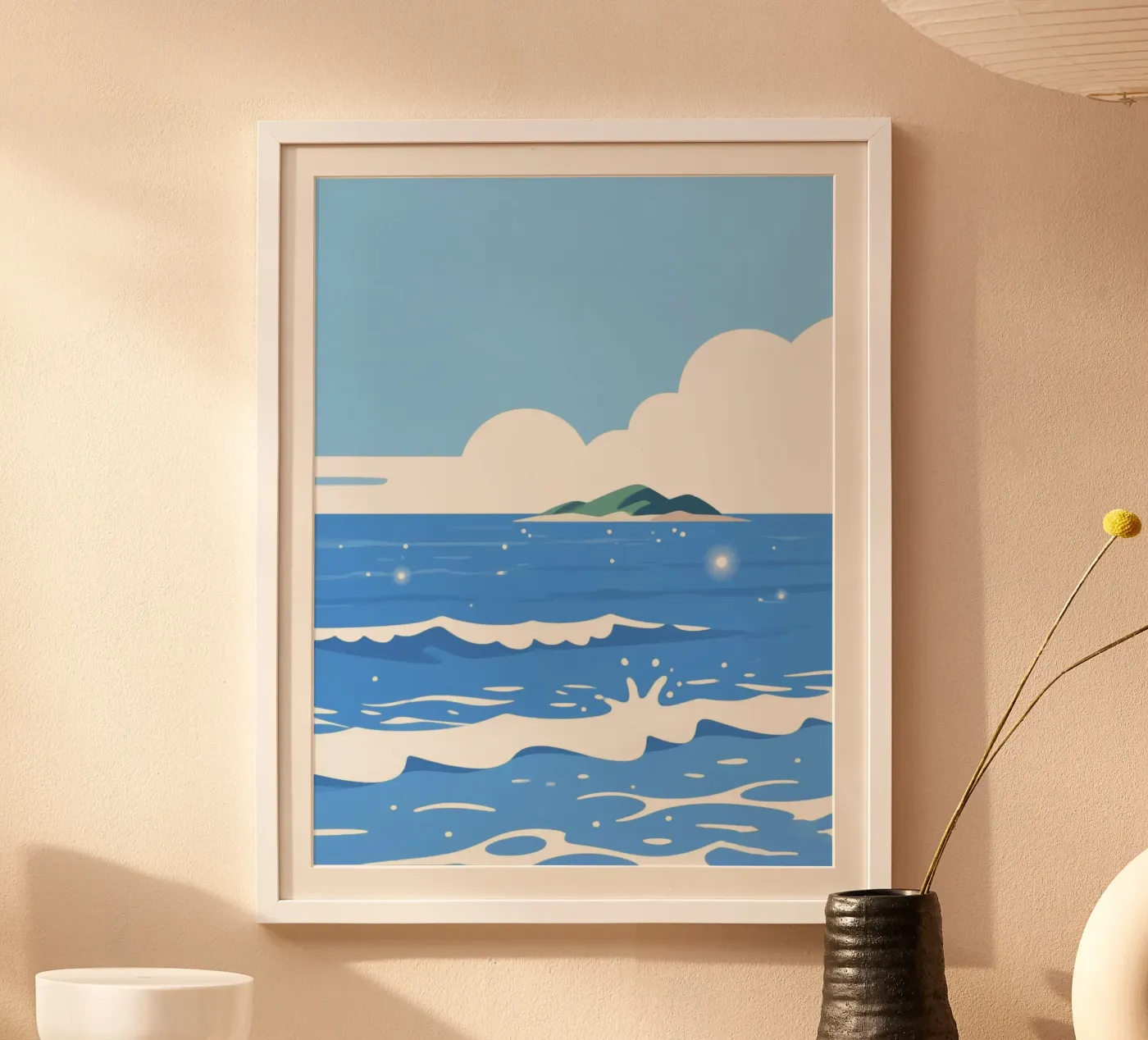 Oceano Blu poster da knowledge