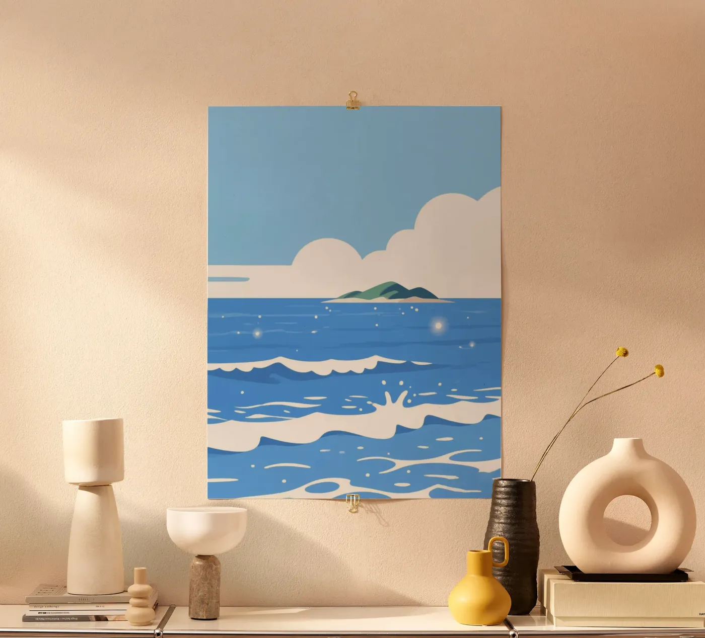 Oceano Blu poster da knowledge