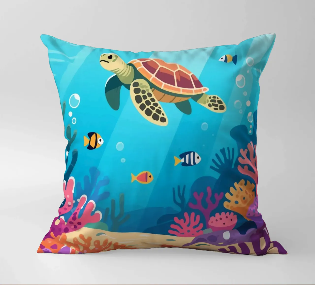 Tartaruga sott'acqua cuscino da knowledge