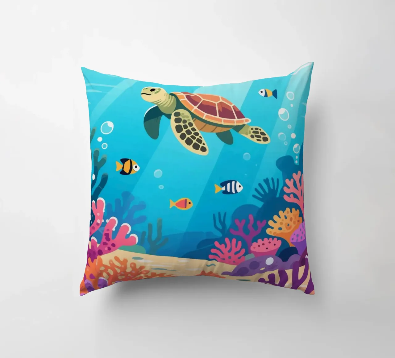 Tartaruga sott'acqua cuscino da knowledge