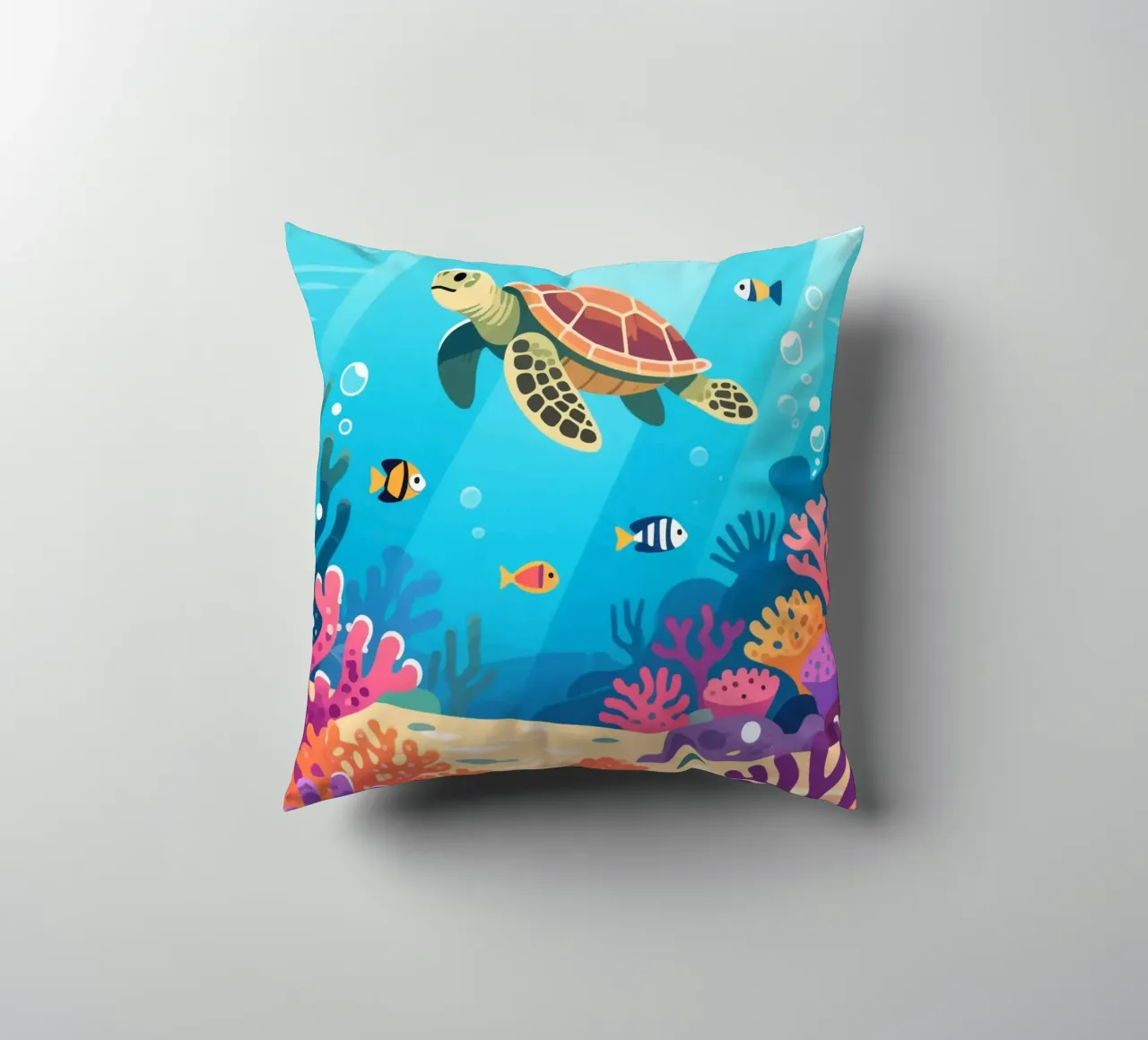 Tartaruga sott'acqua cuscino da knowledge