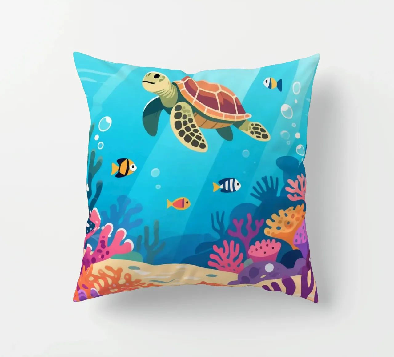Tartaruga sott'acqua cuscino da knowledge