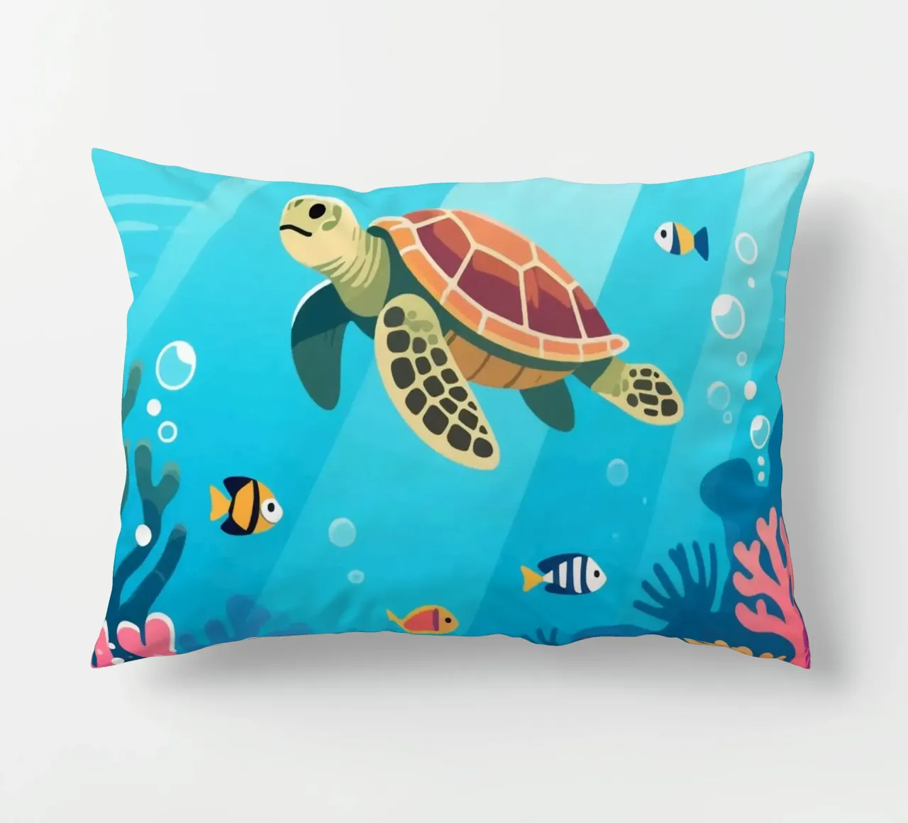 Tartaruga sott'acqua cuscino da knowledge