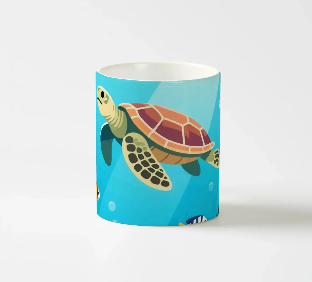 Tartaruga sott'acqua tazza in ceramica da knowledge