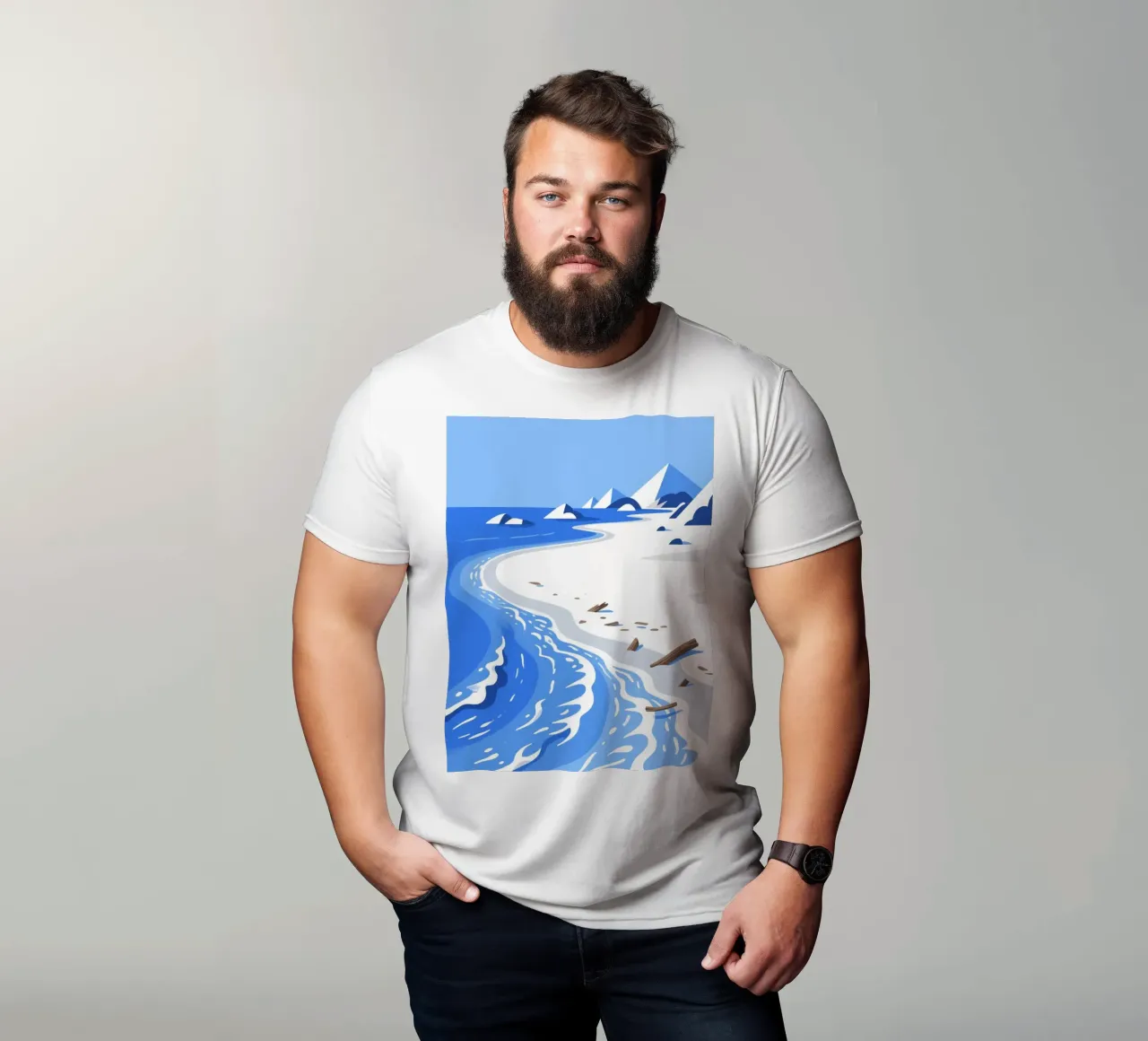 Spiaggia della Laguna t-shirt da knowledge