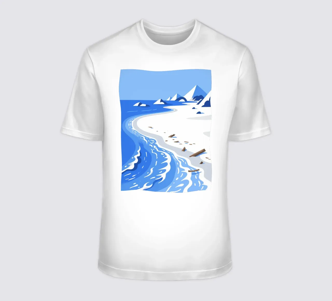 Spiaggia della Laguna t-shirt da knowledge