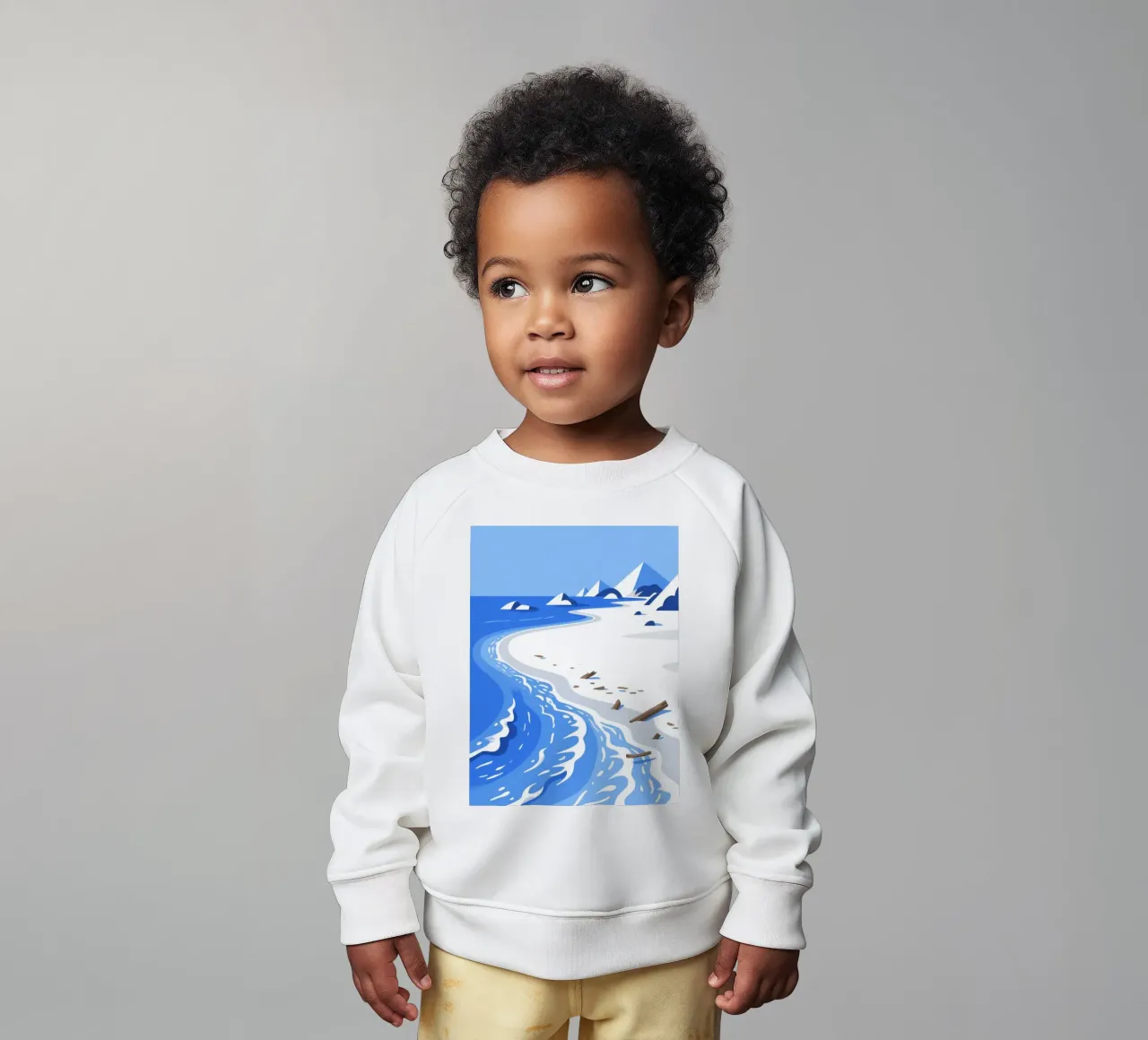 Spiaggia della Laguna felpa neonato da knowledge