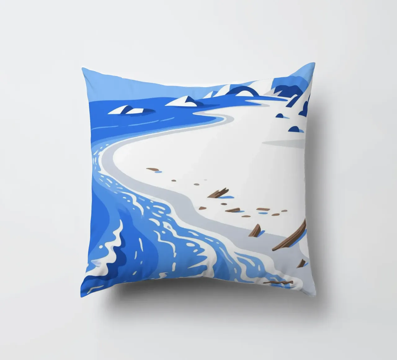 Spiaggia della Laguna cuscino da knowledge