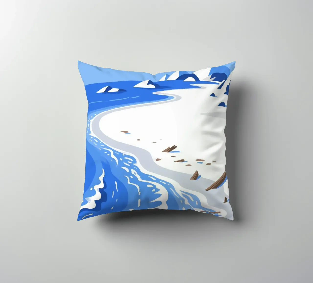 Spiaggia della Laguna cuscino da knowledge