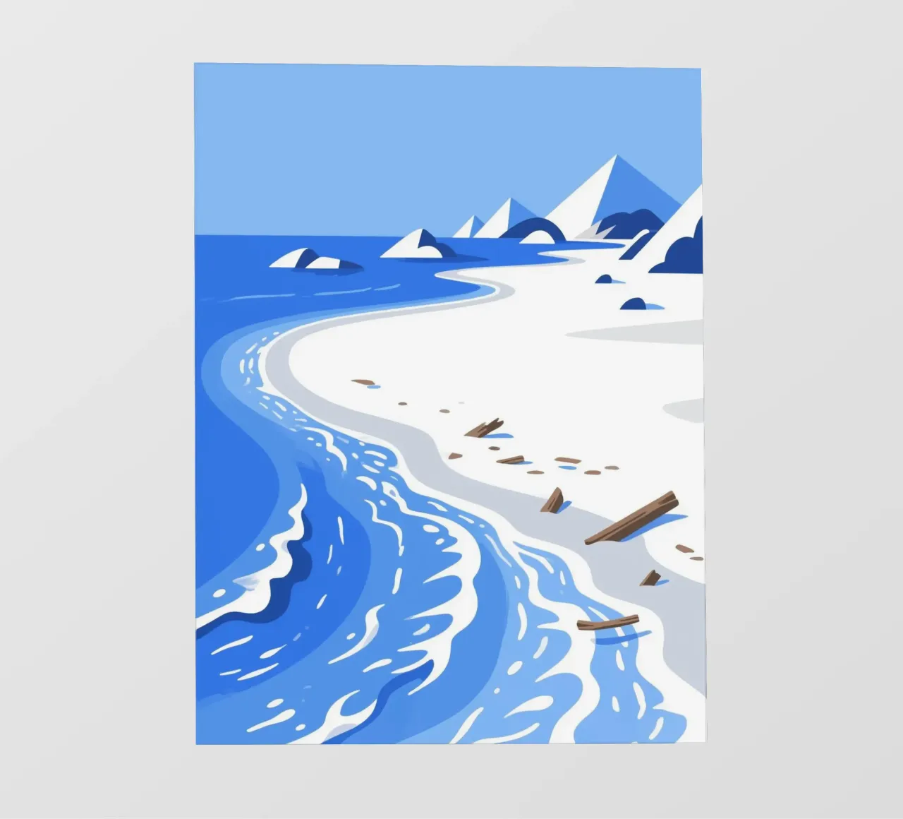 Spiaggia della Laguna telo in pvc da knowledge