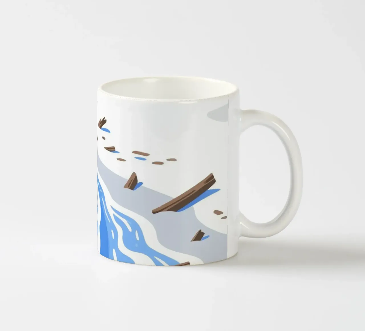 Spiaggia della Laguna tazza in ceramica da knowledge