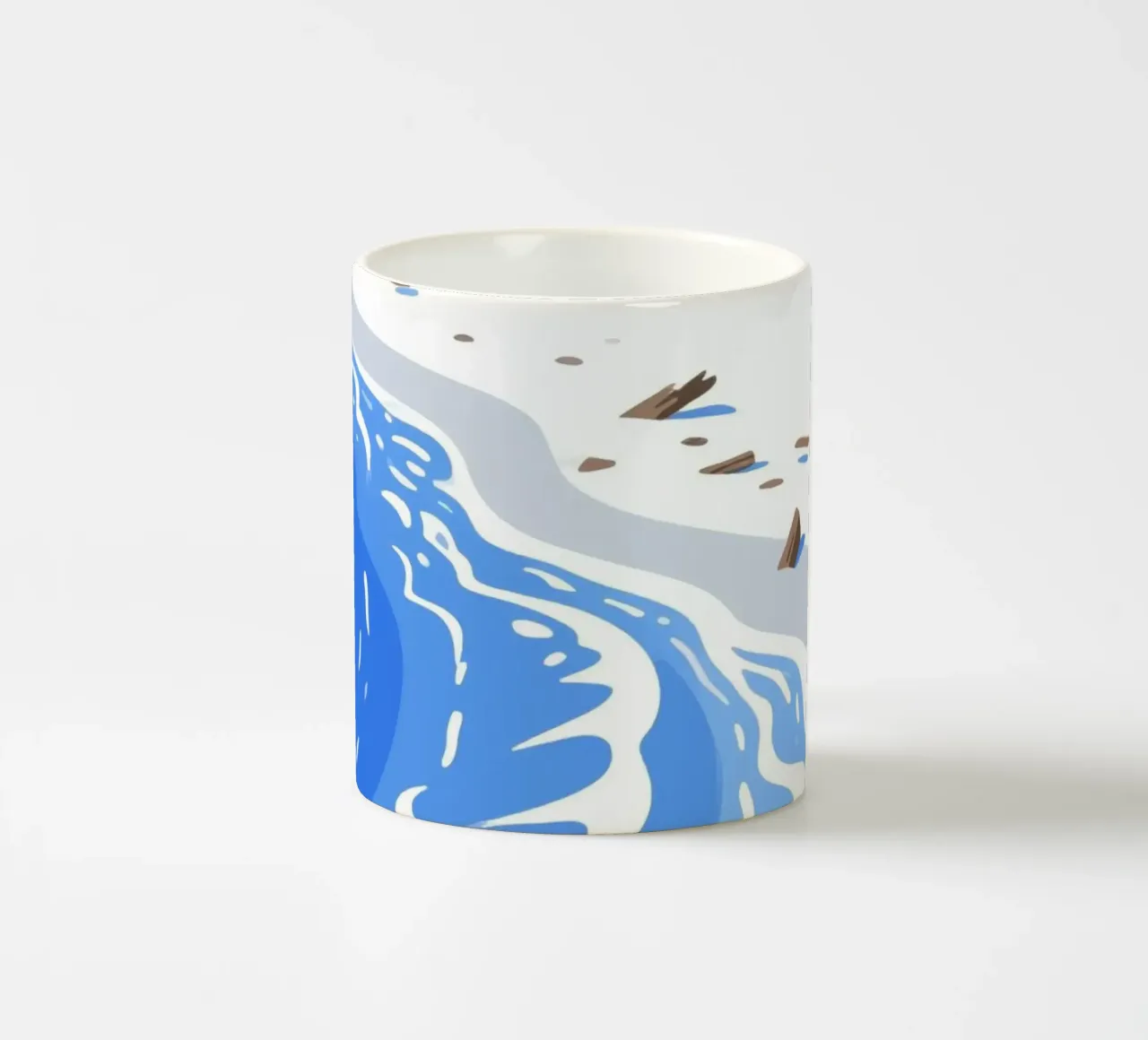 Spiaggia della Laguna tazza in ceramica da knowledge