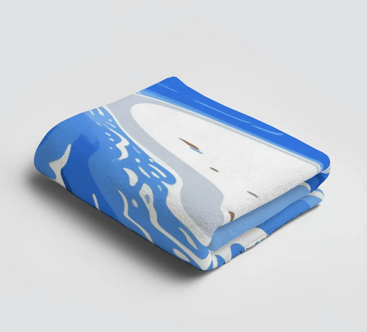 Lagune-strand badhanddoek van knowledge