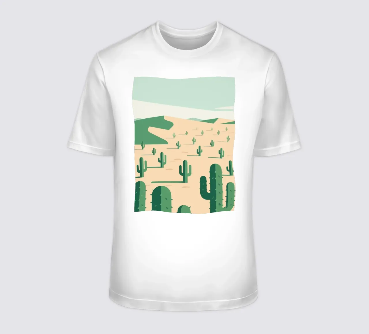 Deserto dei cactus t-shirt da knowledge