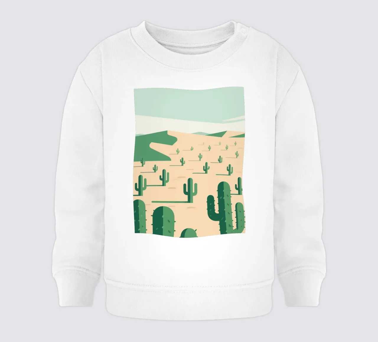Deserto dei cactus felpa neonato da knowledge