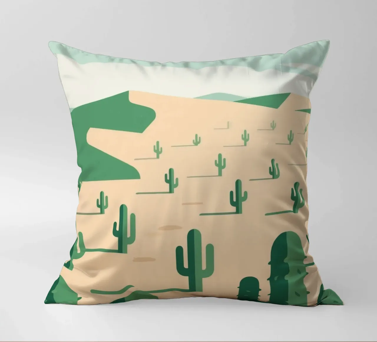 Deserto dei cactus cuscino da knowledge