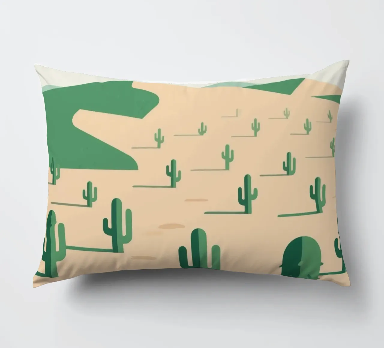 Deserto dei cactus cuscino da knowledge