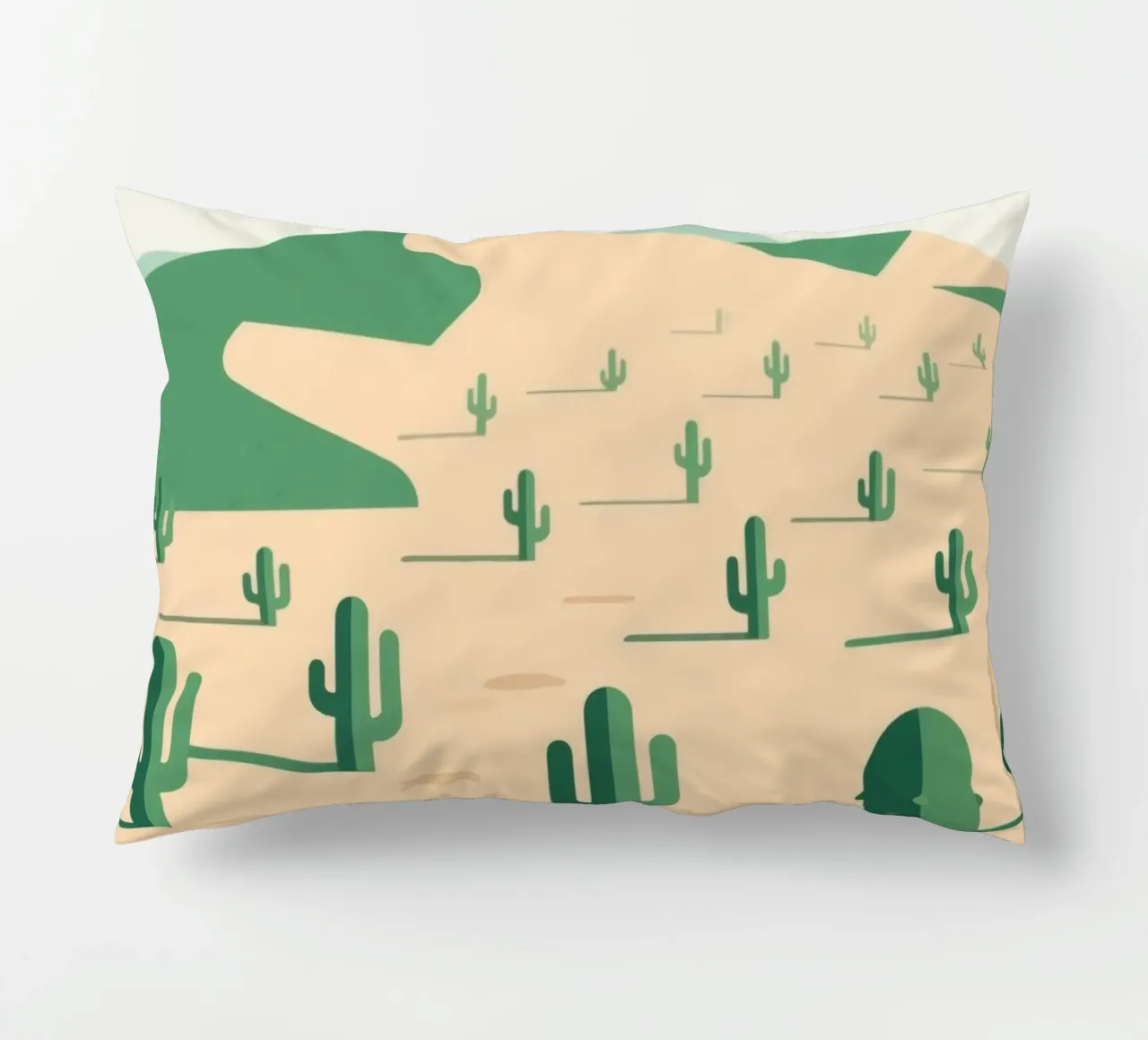 Deserto dei cactus cuscino da knowledge