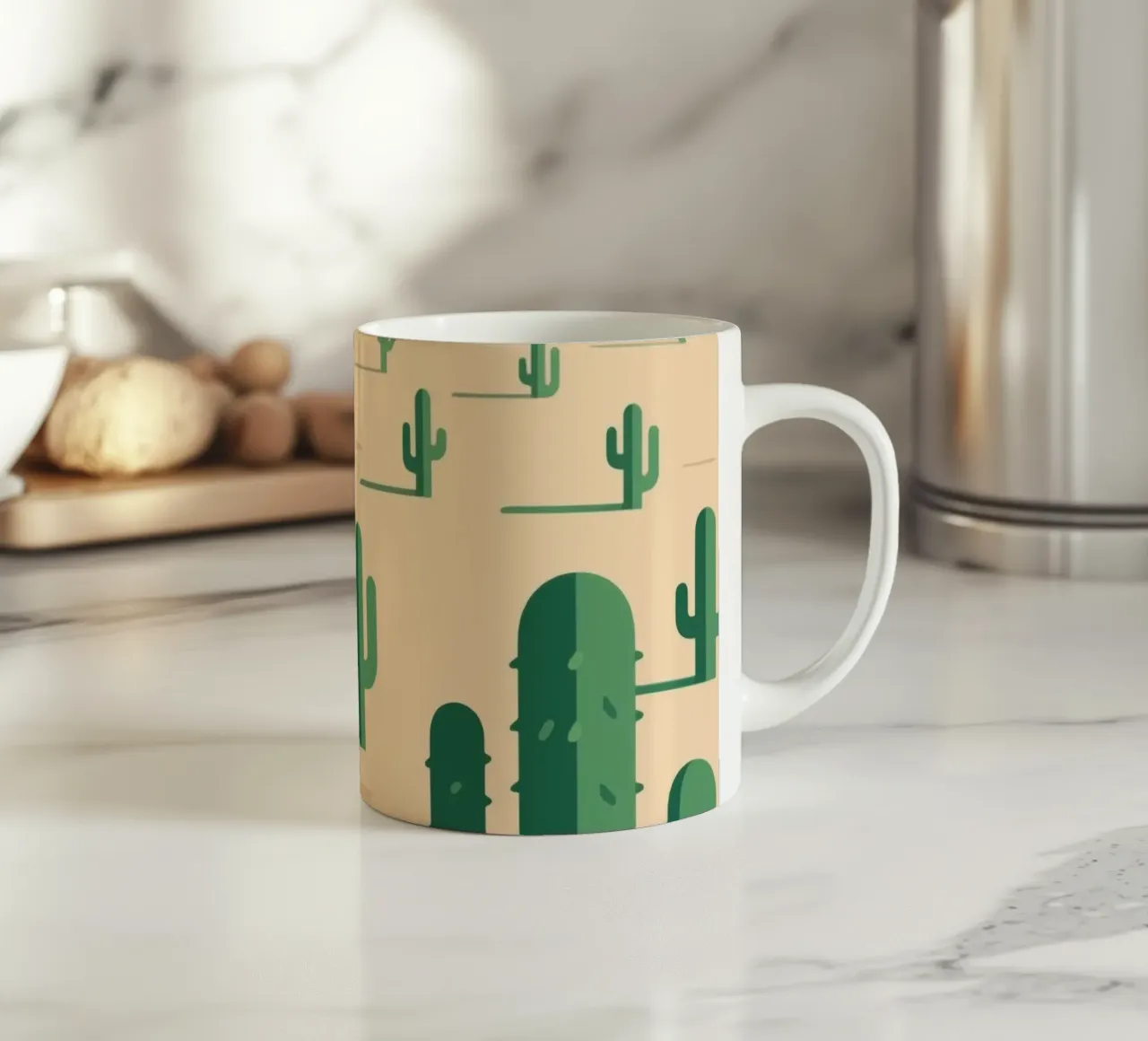 Deserto dei cactus tazza in ceramica da knowledge