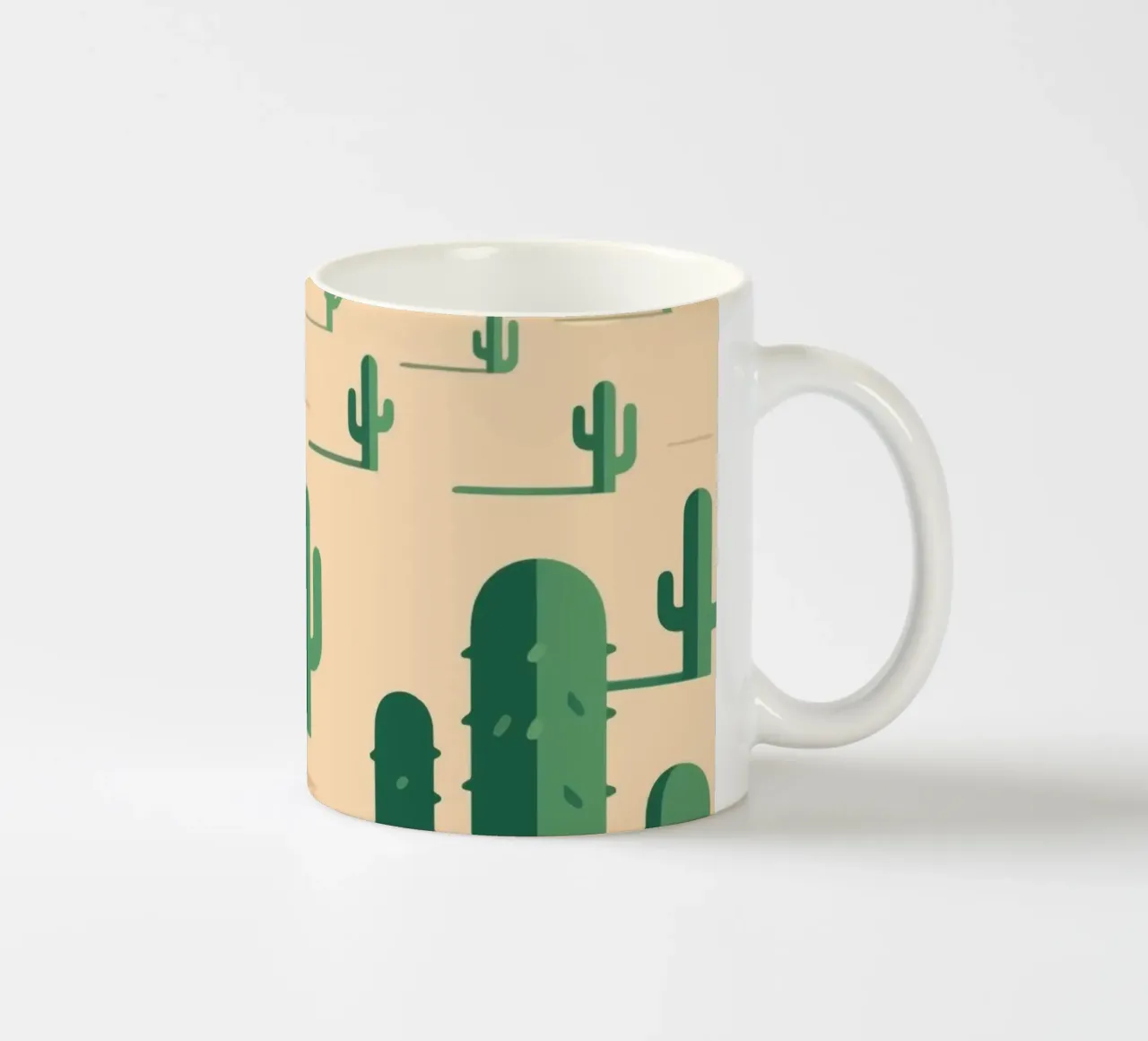 Deserto dei cactus tazza in ceramica da knowledge