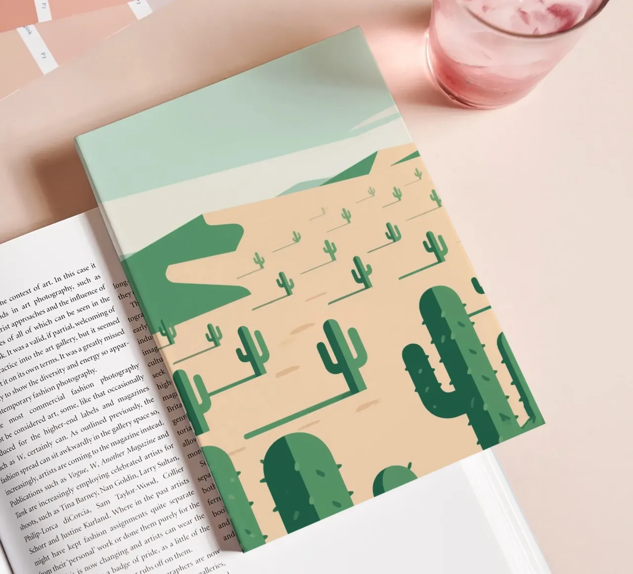 Cactus Desert notebook by knowledge