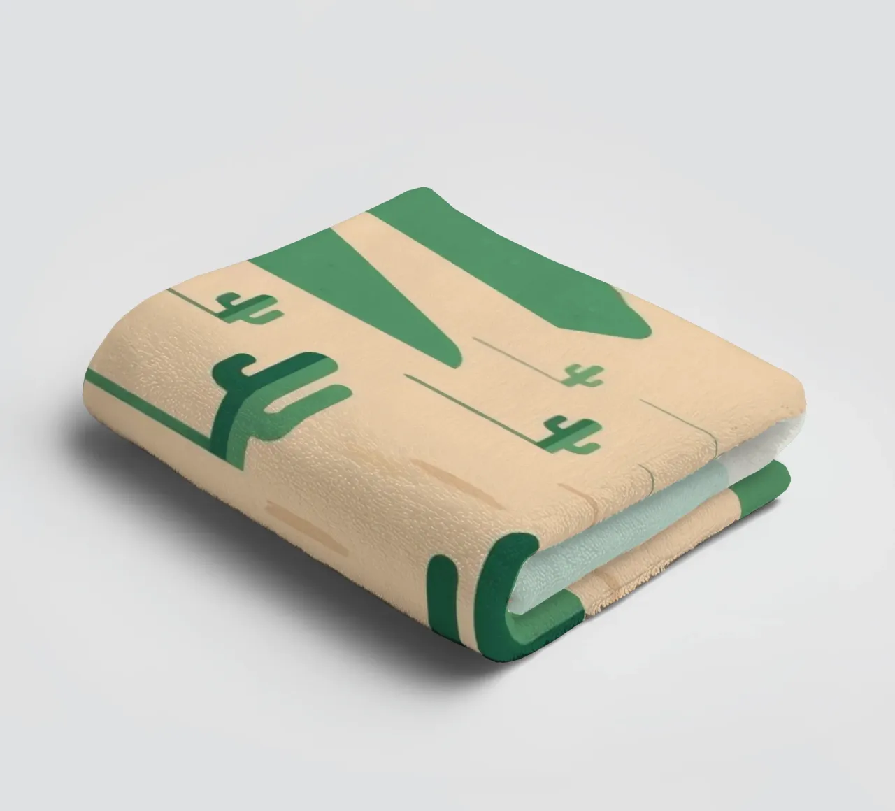 Cactus Desert towel by knowledge