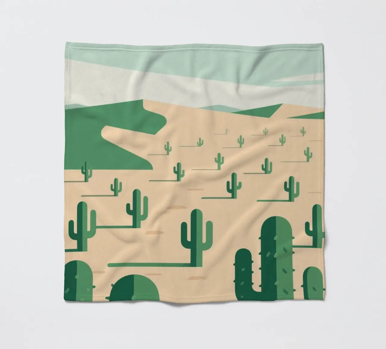 Deserto dei cactus coperta in pile da knowledge