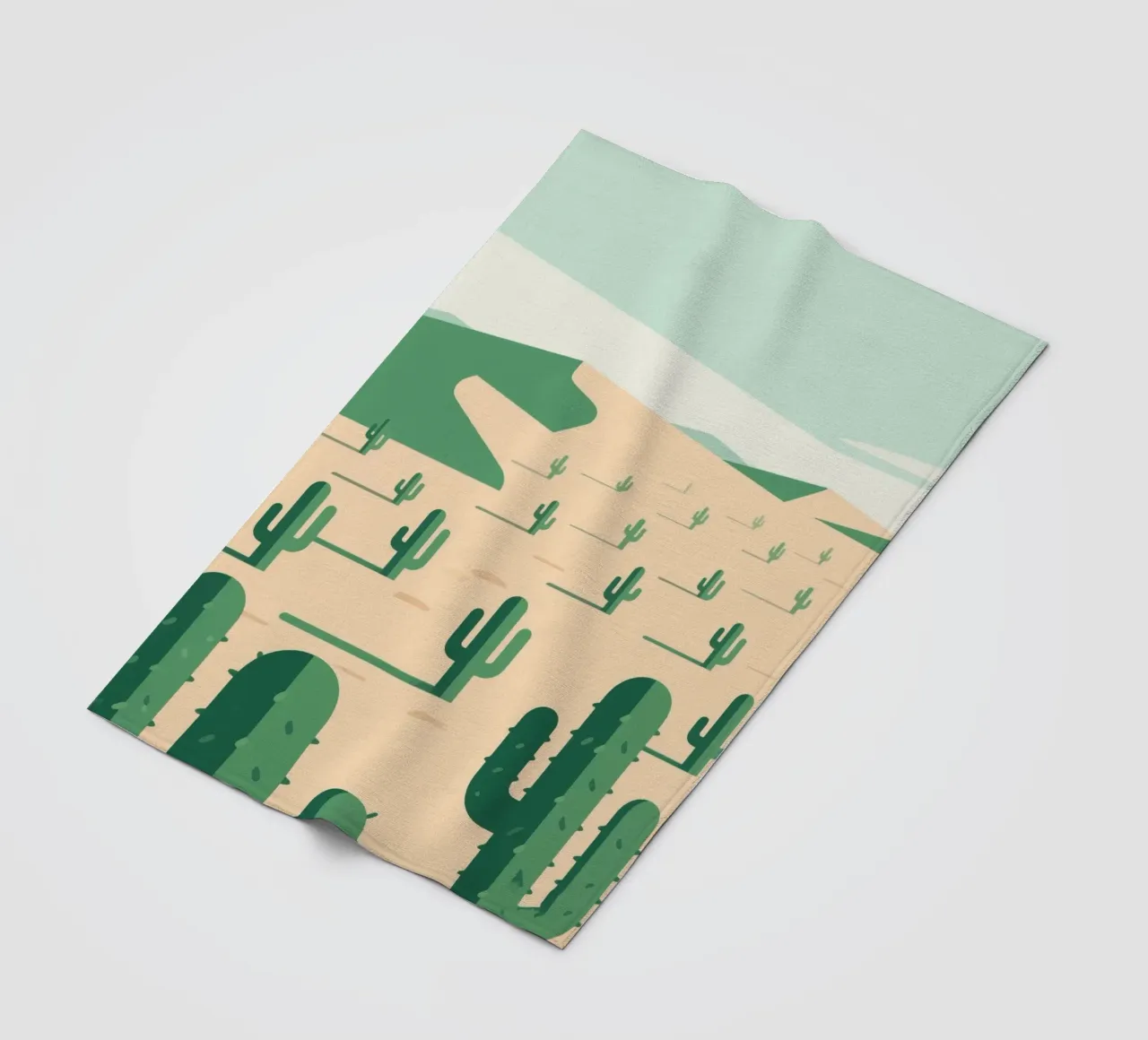 Deserto dei cactus coperta in pile da knowledge