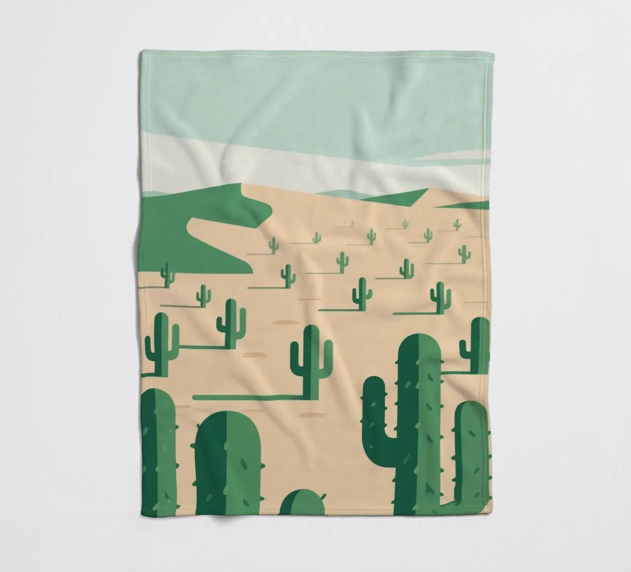 Deserto dei cactus coperta in pile da knowledge