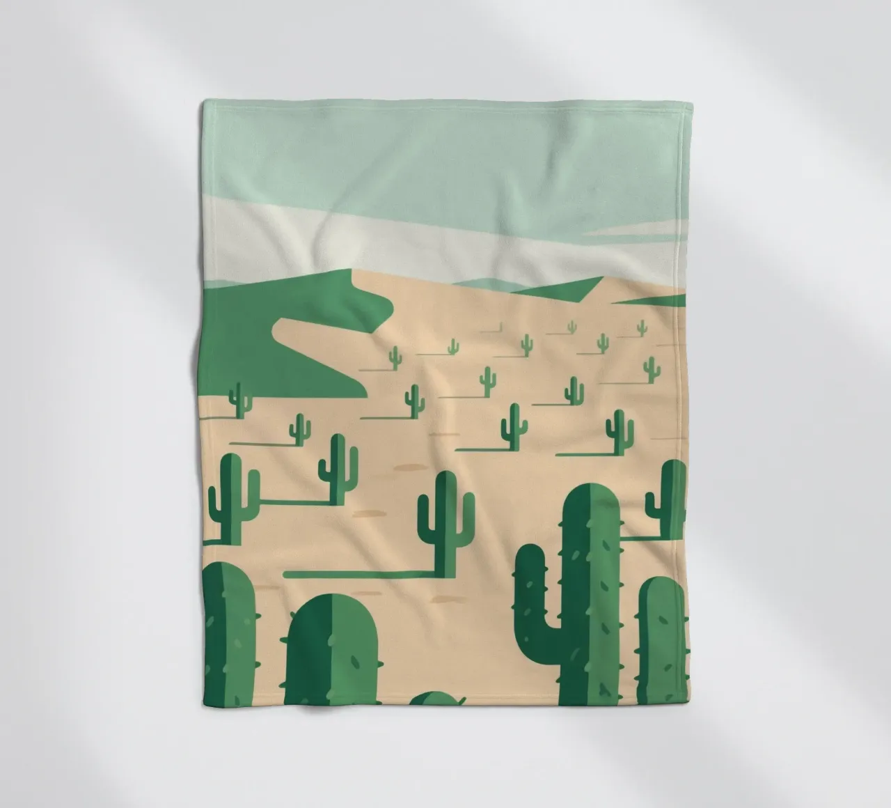 Deserto dei cactus coperta in pile da knowledge