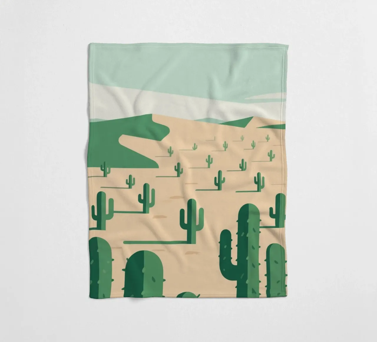 Deserto dei cactus coperta in pile da knowledge