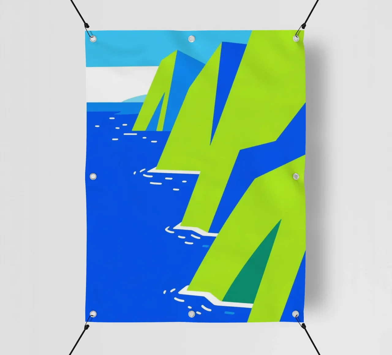 Scogliera di mare telo in pvc da knowledge