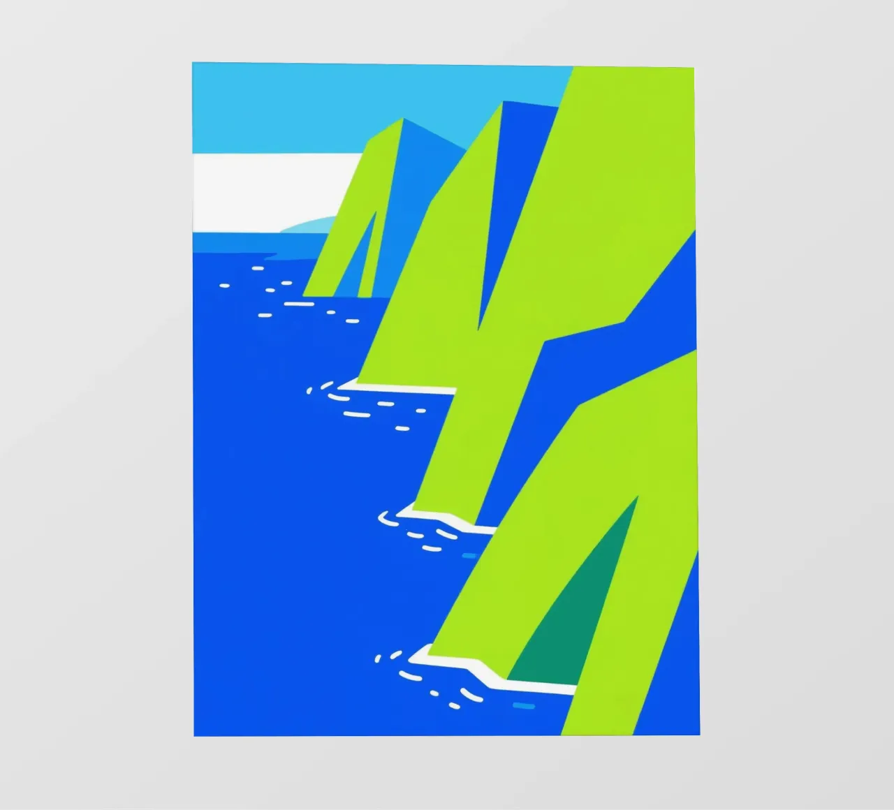 Scogliera di mare telo in pvc da knowledge