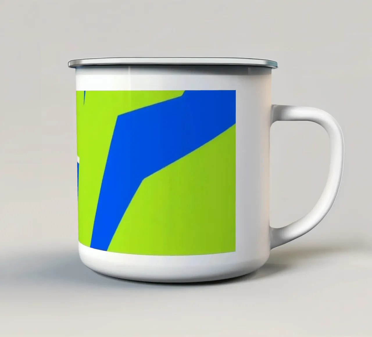 Scogliera di mare tazza in smalto da knowledge
