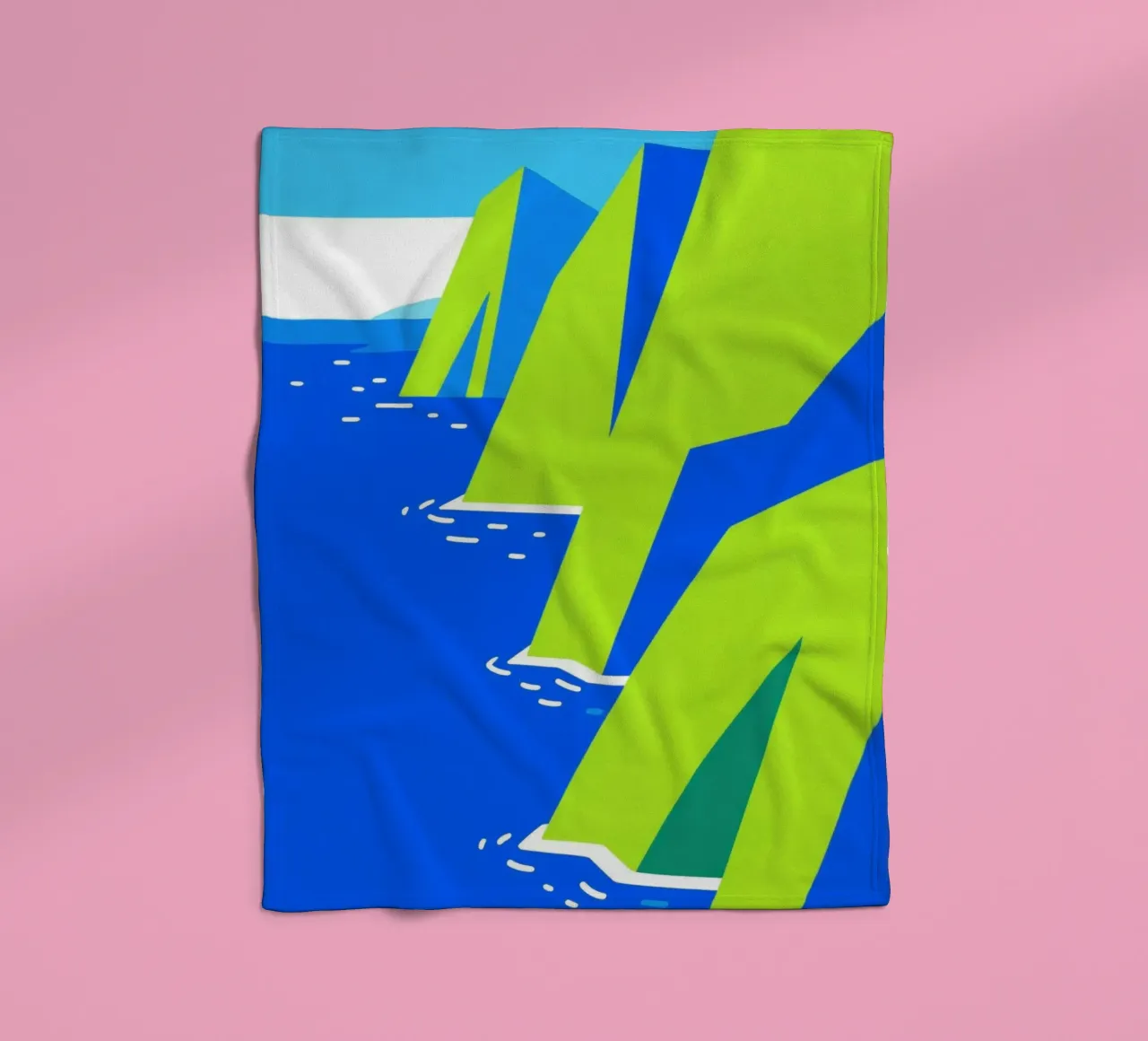 Scogliera di mare coperta in pile da knowledge