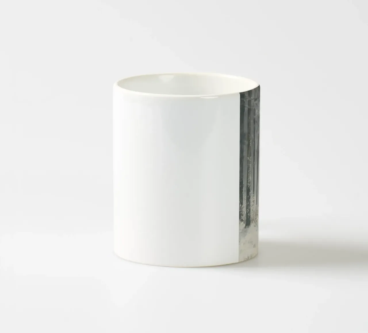 Foresta invernale con cervi nella neve tazza in ceramica da Cozy Vibes