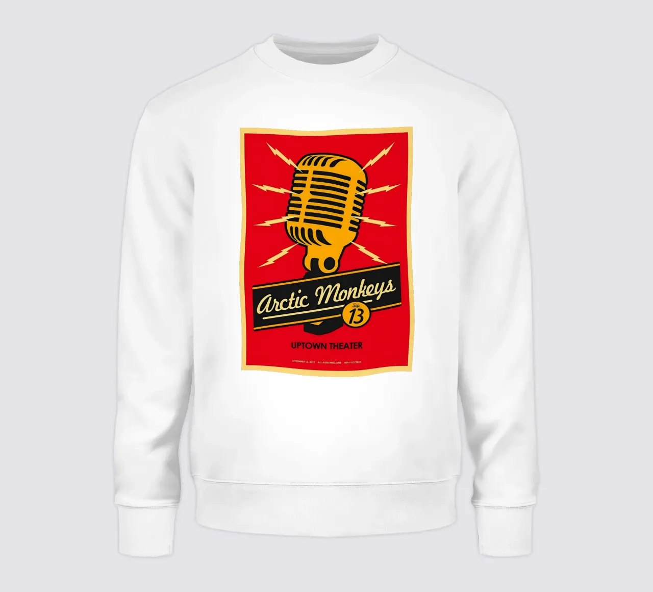 Mic Arctic Monkeys 13 Concert felpa da GleYYY